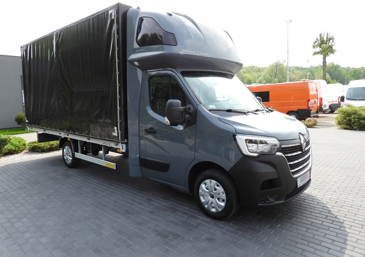 RENAULT MASTER TARPAULIN 10 PALLETS WEBASTO CRUISE CONTROL LED LIGHTS PNEUMATICS AIR CONDITIONING 165HP - Utilitaire plateau baché: photos 4 RENAULT MASTER TARPAULIN 10 PALLETS WEBASTO CRUISE CONTROL LED LIGHTS PNEUMATICS AIR CONDITIONING 165HP - Utilitaire plateau baché: photos 4