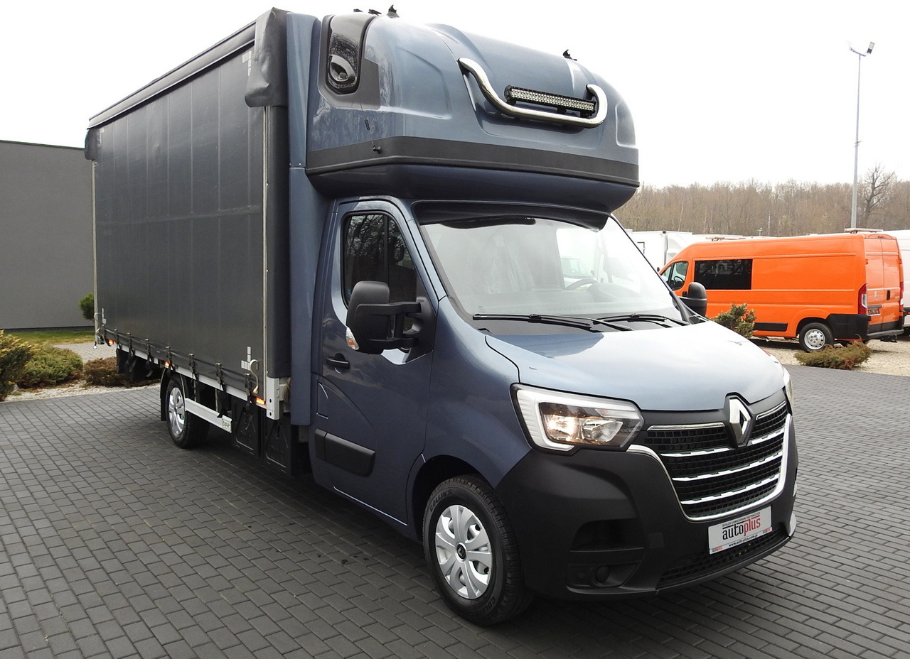 RENAULT MASTER  TARPAULIN 10 PALLETS WEBASTO CRUISE CONTROL LED LIGHTS PNEUMATICS AIR CONDITIONING  165HP - Utilitaire plateau baché: photos 4 RENAULT MASTER  TARPAULIN 10 PALLETS WEBASTO CRUISE CONTROL LED LIGHTS PNEUMATICS AIR CONDITIONING  165HP - Utilitaire plateau baché: photos 4