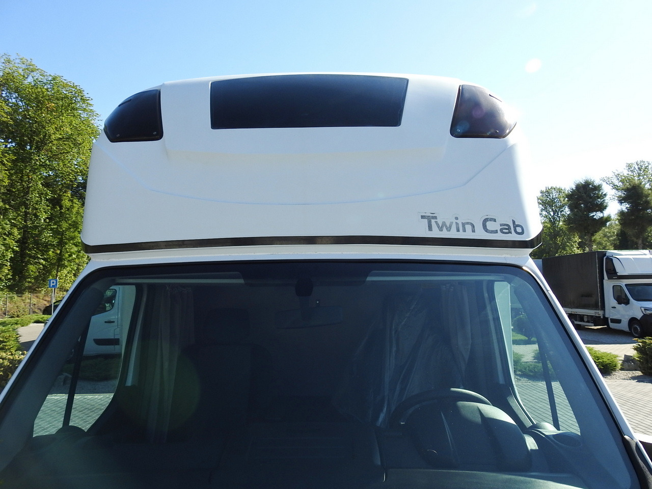 Utilitaire plateau baché RENAULT MASTER TARPAULIN 8 PALLETS WEBASTO CRUISE CONTROL AIR CONDITIONING PNEUMATICS  170HP: photos 15