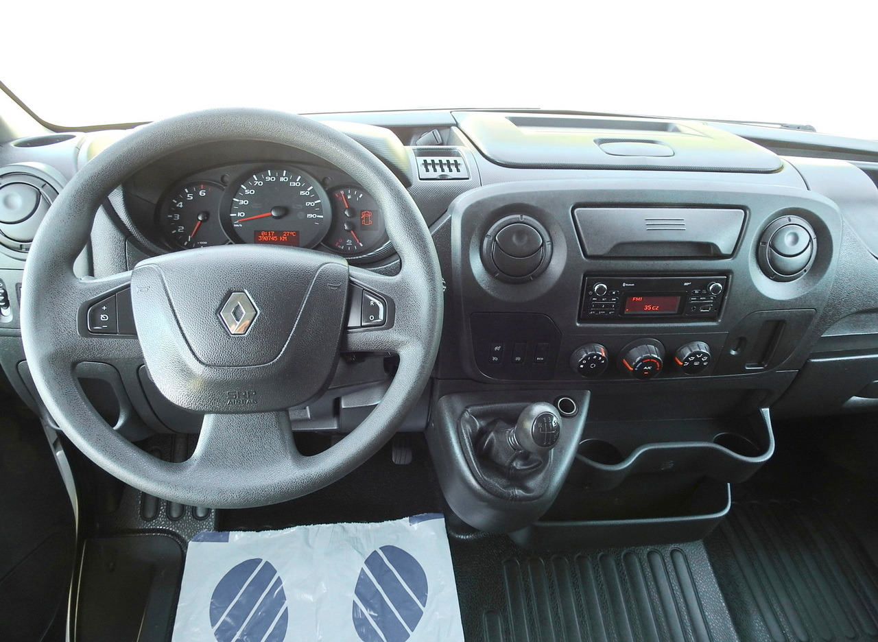 Utilitaire plateau baché RENAULT MASTER TARPAULIN 8 PALLETS WEBASTO CRUISE CONTROL AIR CONDITIONING PNEUMATICS  170HP: photos 32