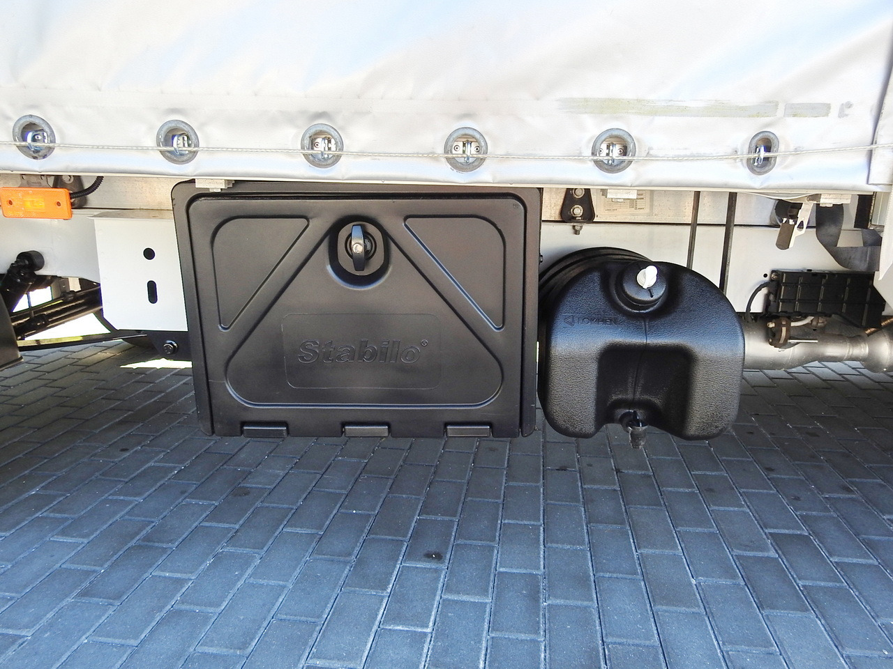 Utilitaire plateau baché RENAULT MASTER TARPAULIN 8 PALLETS WEBASTO CRUISE CONTROL AIR CONDITIONING PNEUMATICS  170HP: photos 23