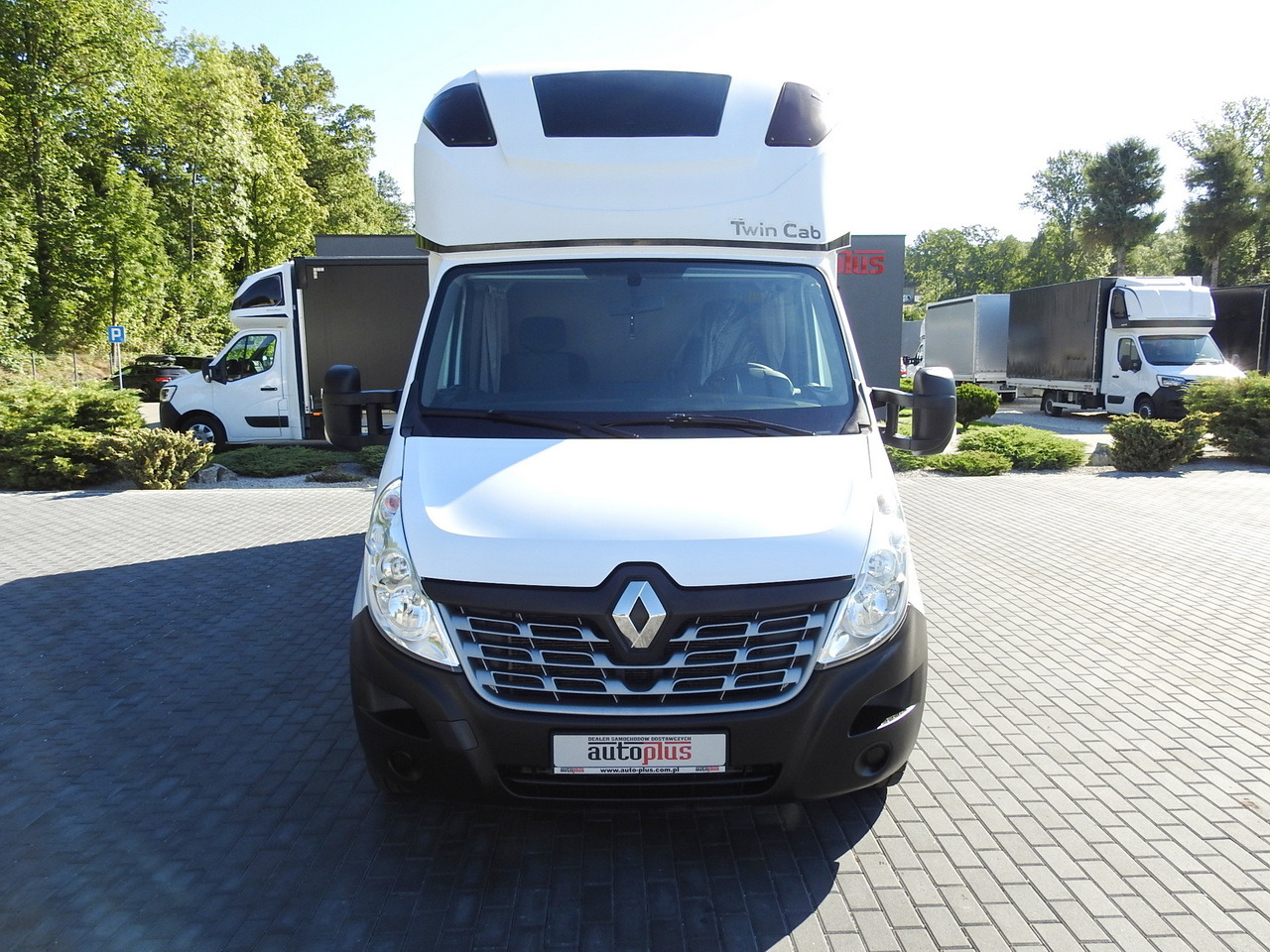 Utilitaire plateau baché RENAULT MASTER TARPAULIN 8 PALLETS WEBASTO CRUISE CONTROL AIR CONDITIONING PNEUMATICS  170HP: photos 5