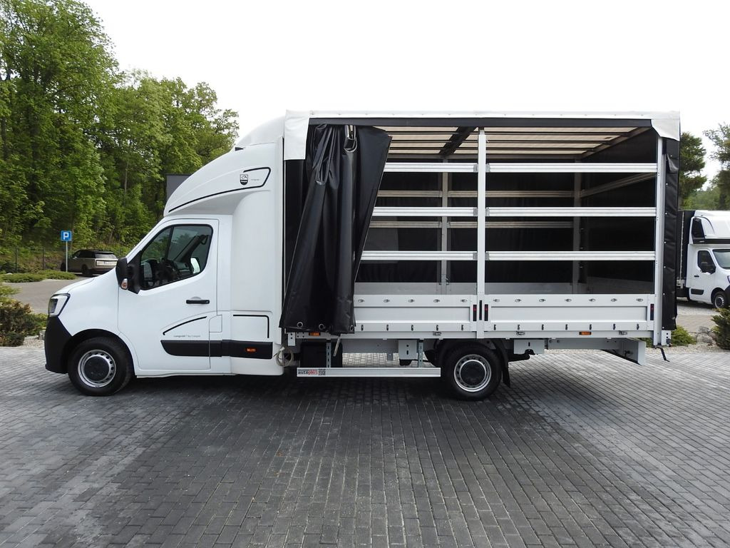 Utilitaire plateau baché, Utilitaire double cabine Renault MASTER PRITSCHE PLANE 10 PALETTEN WEBASTO  A/C: photos 8