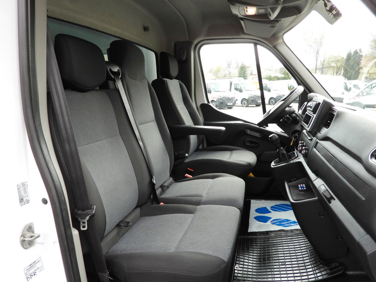 Utilitaire plateau baché Renault MASTER  PRITSCHE PLANE 10 PALETTEN WEBASTO  A/C: photos 27