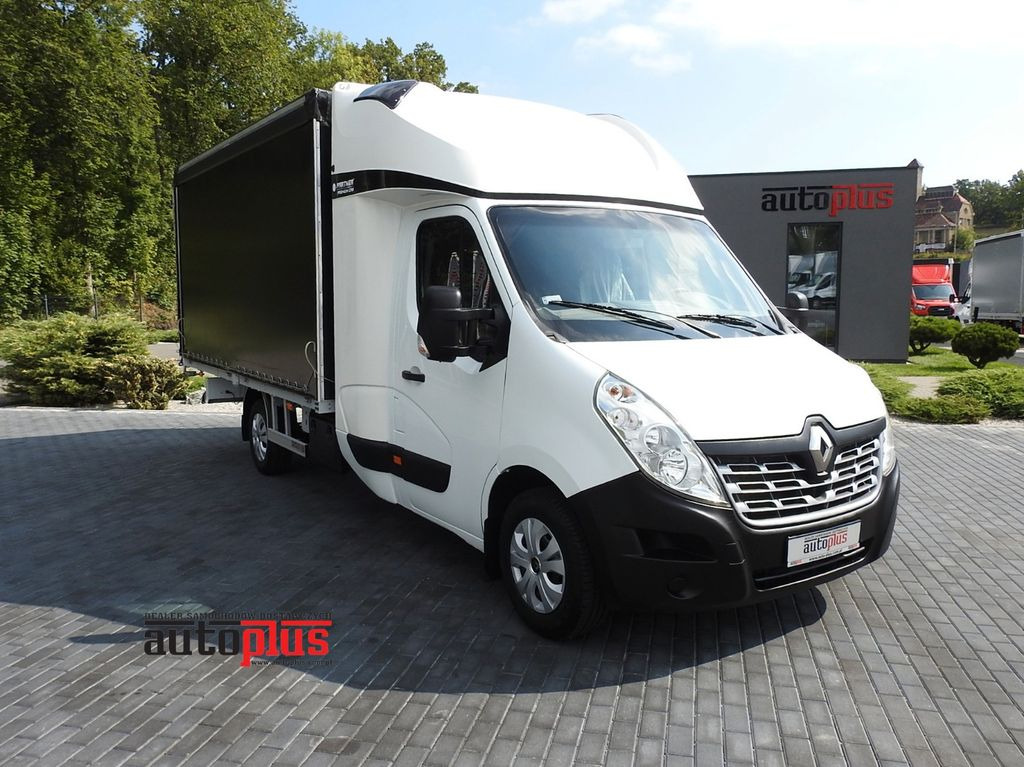 Renault MASTER PRITSCHE PLANE 8 PALETTEN TEMPOMAT - Utilitaire plateau baché, Utilitaire double cabine: photos 1 Renault MASTER PRITSCHE PLANE 8 PALETTEN TEMPOMAT - Utilitaire plateau baché, Utilitaire double cabine: photos 1