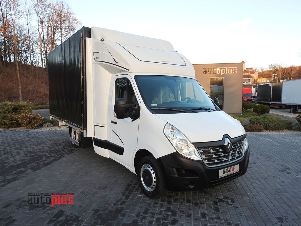 Renault RENAULT MASTER PLANDEKA 10 PALET AUTOMATIK A/C - Utilitaire plateau baché, Utilitaire double cabine: photos 1 Renault RENAULT MASTER PLANDEKA 10 PALET AUTOMATIK A/C - Utilitaire plateau baché, Utilitaire double cabine: photos 1
