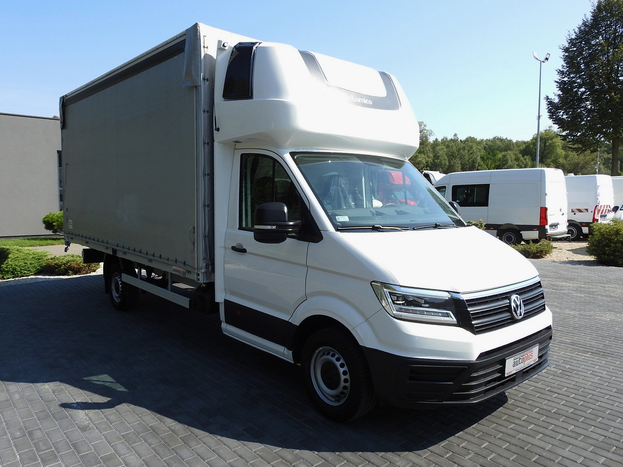 VOLKSWAGEN CRAFTER TARPAULIN 10 PALLETS WEBASTO CRUISE CONTROL AIR CONDITIONING LED LIGHTS 180HP - Utilitaire plateau baché: photos 4 VOLKSWAGEN CRAFTER TARPAULIN 10 PALLETS WEBASTO CRUISE CONTROL AIR CONDITIONING LED LIGHTS 180HP - Utilitaire plateau baché: photos 4