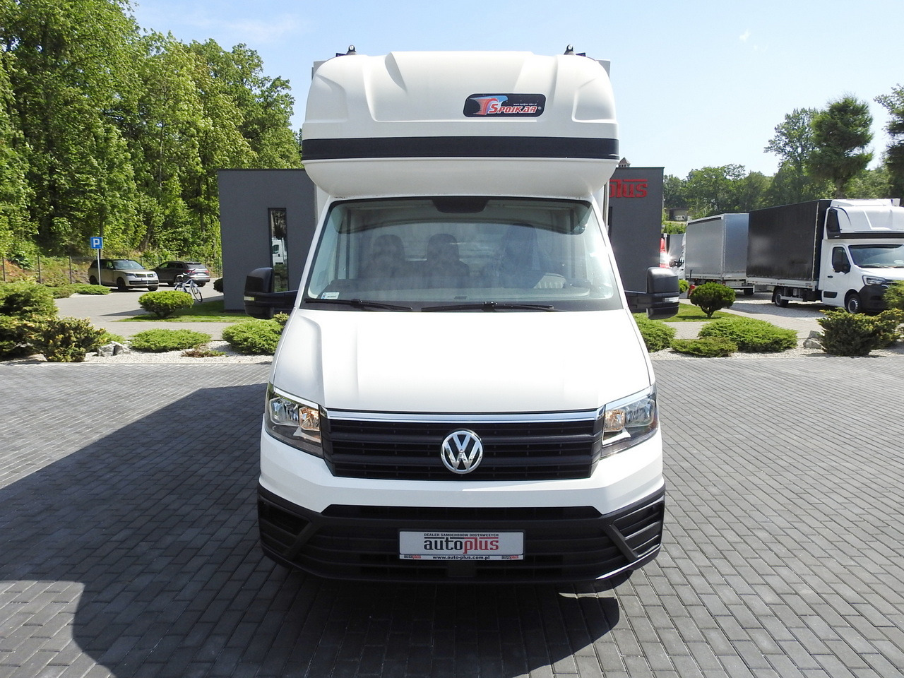 VOLKSWAGEN CRAFTER TARPAULIN LIFT 8 PALLETS WEBASTO CRUISE CONTROL 180HP - Utilitaire plateau baché: photos 5 VOLKSWAGEN CRAFTER TARPAULIN LIFT 8 PALLETS WEBASTO CRUISE CONTROL 180HP - Utilitaire plateau baché: photos 5