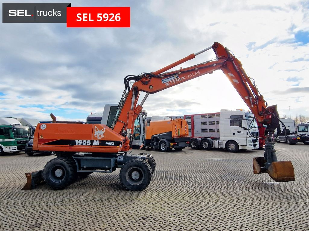 Atlas Terex 1905M Mobilbagger - Pelle sur pneus: photos 4 Atlas Terex 1905M Mobilbagger - Pelle sur pneus: photos 4