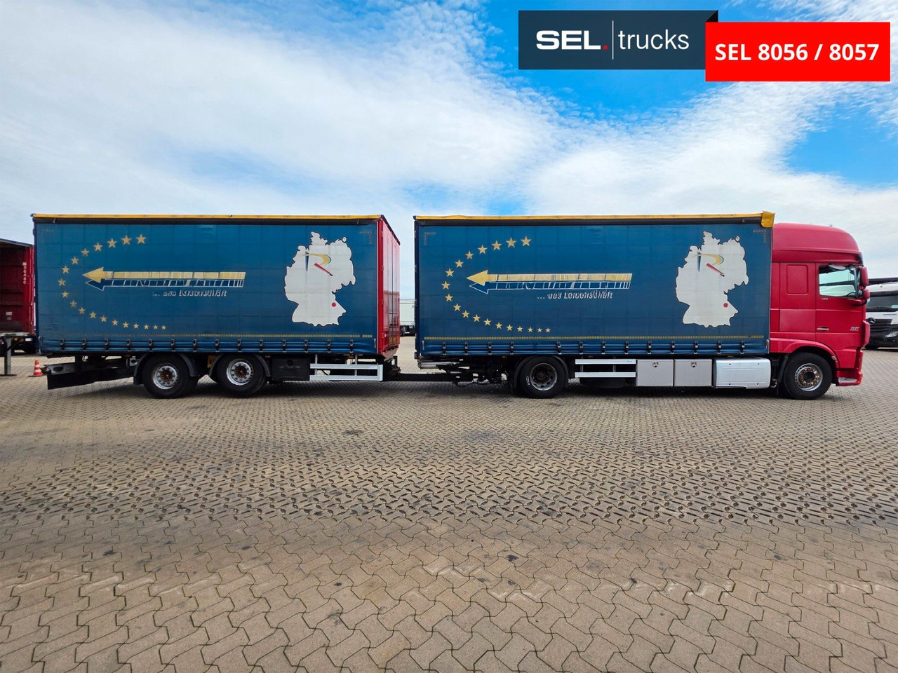 DAF XF 410 / ZF Intarder / Durchladezug - Camion à rideaux coulissants: photos 4 DAF XF 410 / ZF Intarder / Durchladezug - Camion à rideaux coulissants: photos 4