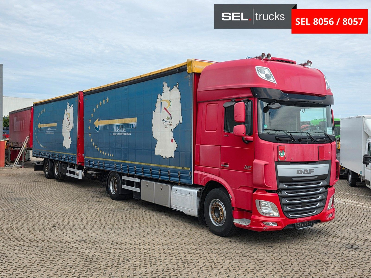 DAF XF 410 / ZF Intarder / Durchladezug - Camion à rideaux coulissants: photos 3 DAF XF 410 / ZF Intarder / Durchladezug - Camion à rideaux coulissants: photos 3