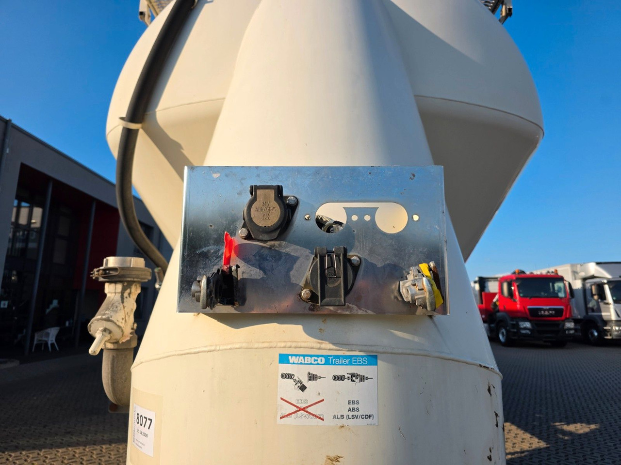 Citerne pulvérulente Feldbinder EUT 40.3/7645/A/2 / 1 Kammer: photos 20