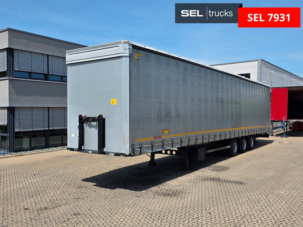 Kögel S24 -1 / Long Trailer 14,90m / Hubdach / Mega - Semi-remorque rideaux coulissants: photos 1 Kögel S24 -1 / Long Trailer 14,90m / Hubdach / Mega - Semi-remorque rideaux coulissants: photos 1