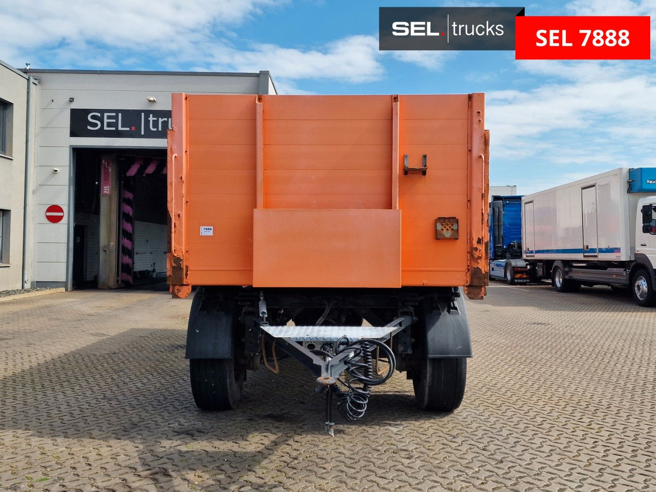 Krone AZ / Baustoff / 40 mm - Remorque plateau: photos 2 Krone AZ / Baustoff / 40 mm - Remorque plateau: photos 2