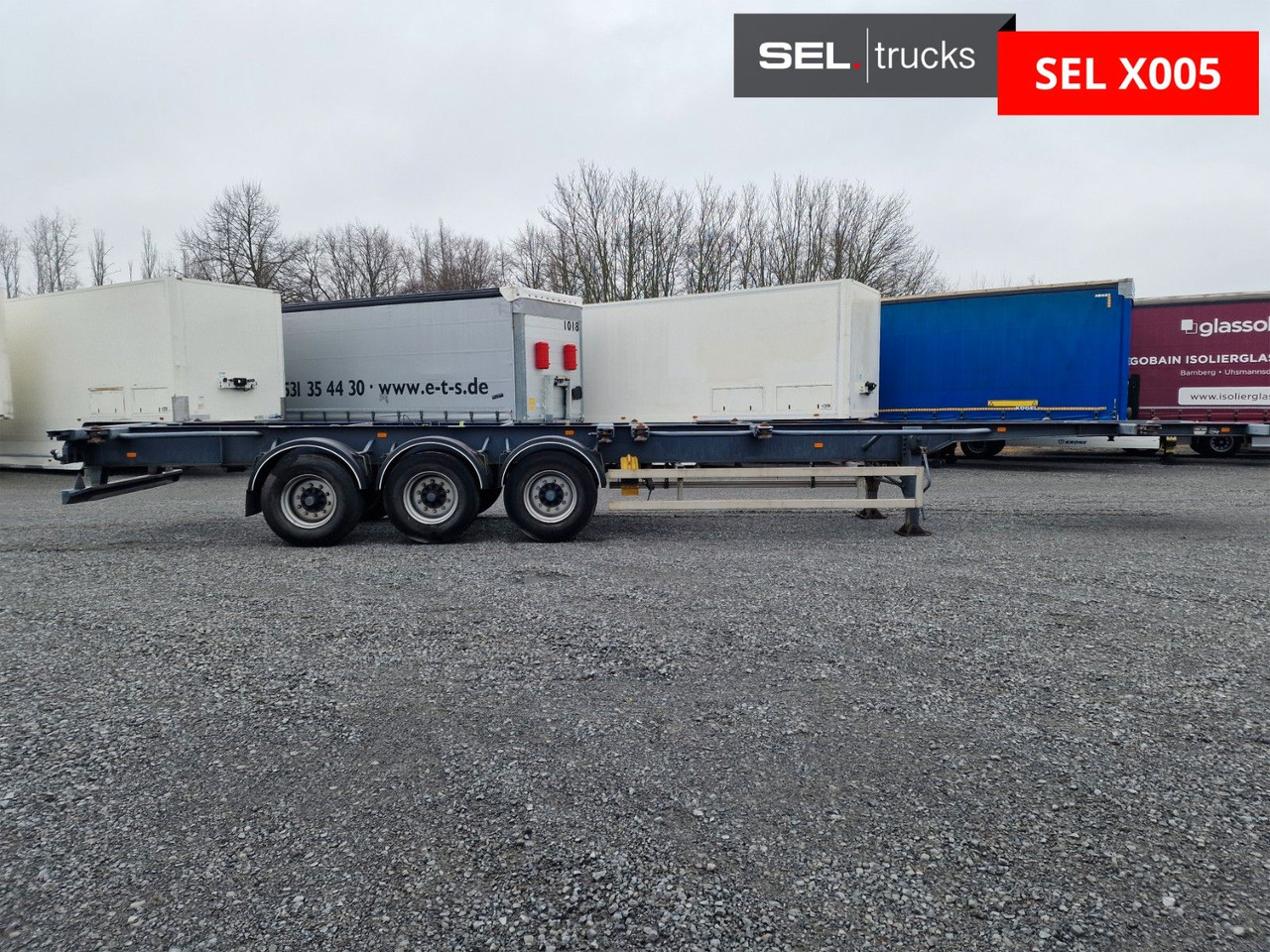 Krone SDC 24 Containerchassie - Semi-remorque porte-conteneur/ Caisse mobile: photos 3 Krone SDC 24 Containerchassie - Semi-remorque porte-conteneur/ Caisse mobile: photos 3