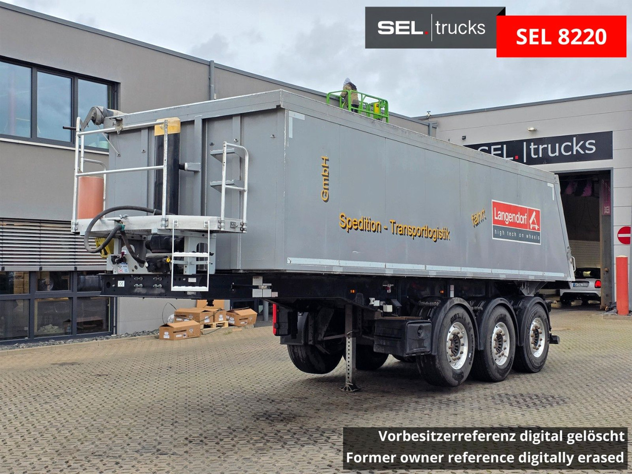 Langendorf SKA 24/30 / Liftachse - Semi-remorque benne: photos 1 Langendorf SKA 24/30 / Liftachse - Semi-remorque benne: photos 1