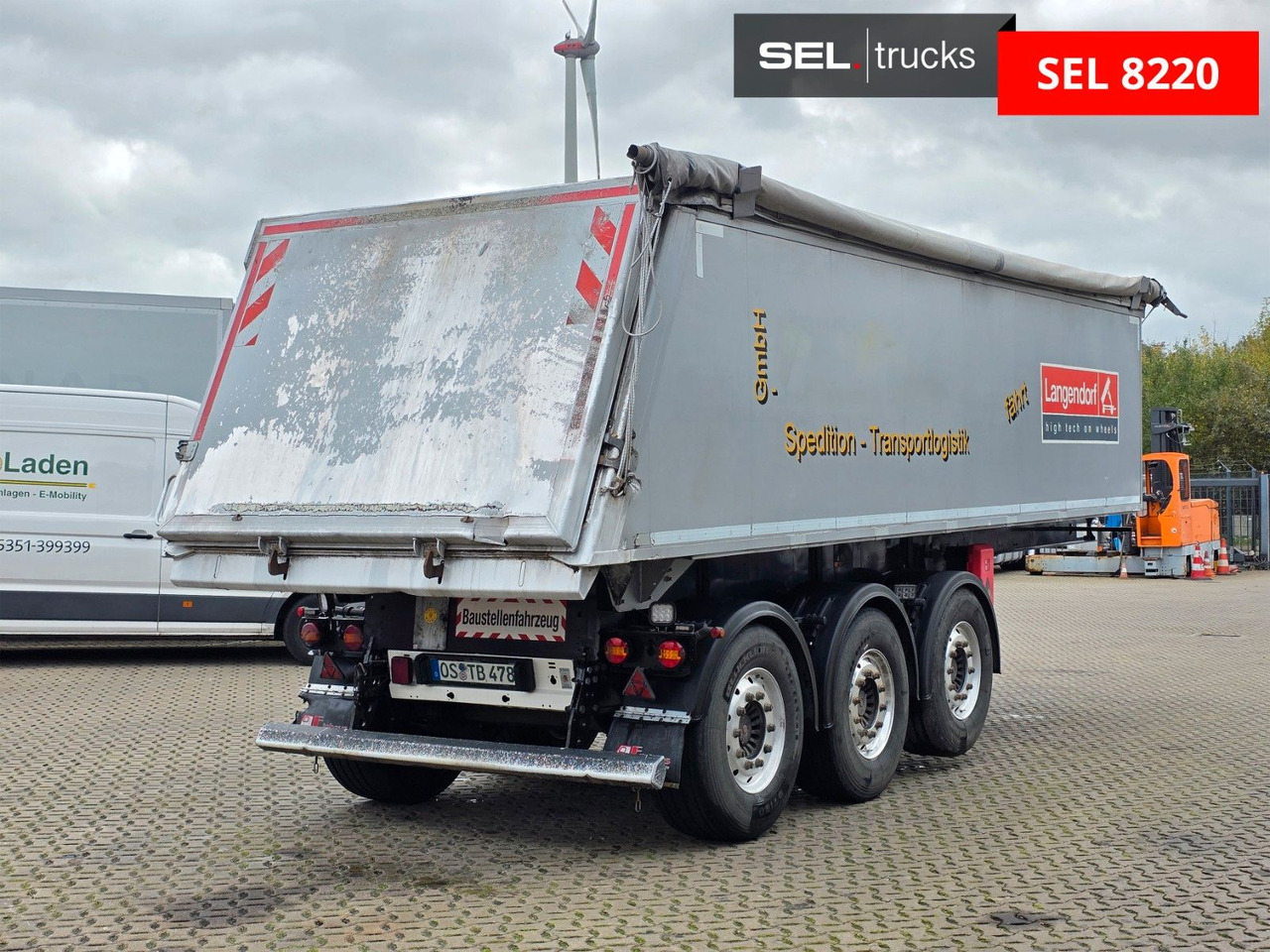 Langendorf SKA 24/30 / Liftachse - Semi-remorque benne: photos 5 Langendorf SKA 24/30 / Liftachse - Semi-remorque benne: photos 5