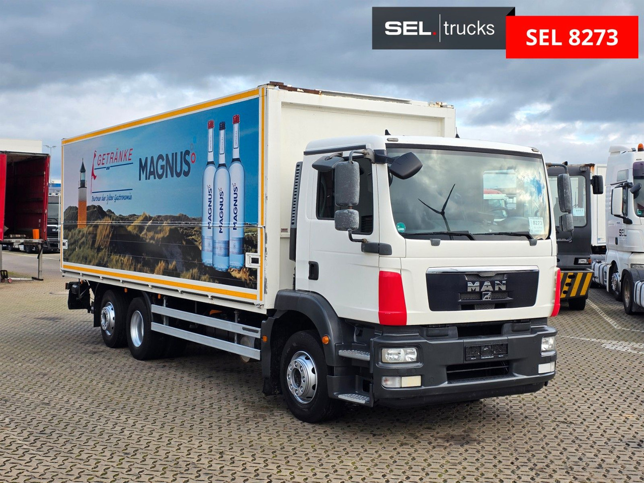 MAN TGM 22.290 6x2-4 LL / Ldbw / Rückfahrk. / Lenkac - Camion pour le transport de boissons: photos 3 MAN TGM 22.290 6x2-4 LL / Ldbw / Rückfahrk. / Lenkac - Camion pour le transport de boissons: photos 3