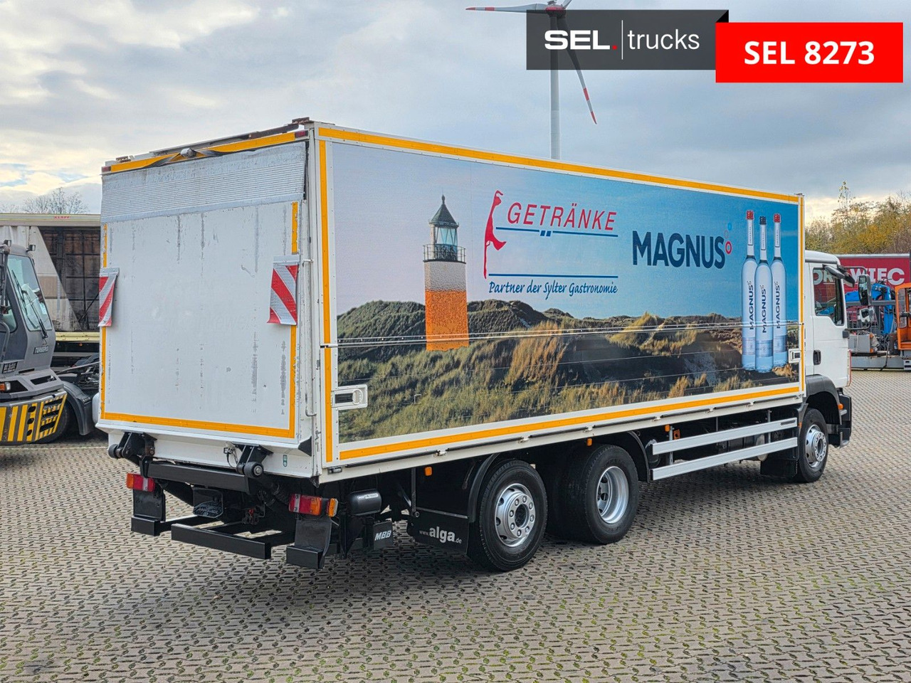 MAN TGM 22.290 6x2-4 LL / Ldbw / Rückfahrk. / Lenkac - Camion pour le transport de boissons: photos 5 MAN TGM 22.290 6x2-4 LL / Ldbw / Rückfahrk. / Lenkac - Camion pour le transport de boissons: photos 5