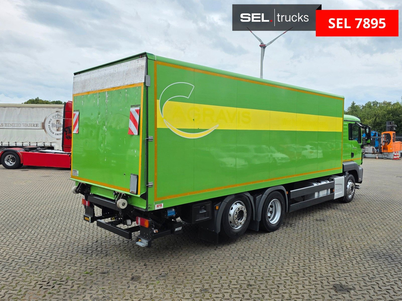 MAN TGS 26.400 6X2-4 LL / Ldbw / ADR AT / Lenkachse - Camion fourgon: photos 5 MAN TGS 26.400 6X2-4 LL / Ldbw / ADR AT / Lenkachse - Camion fourgon: photos 5