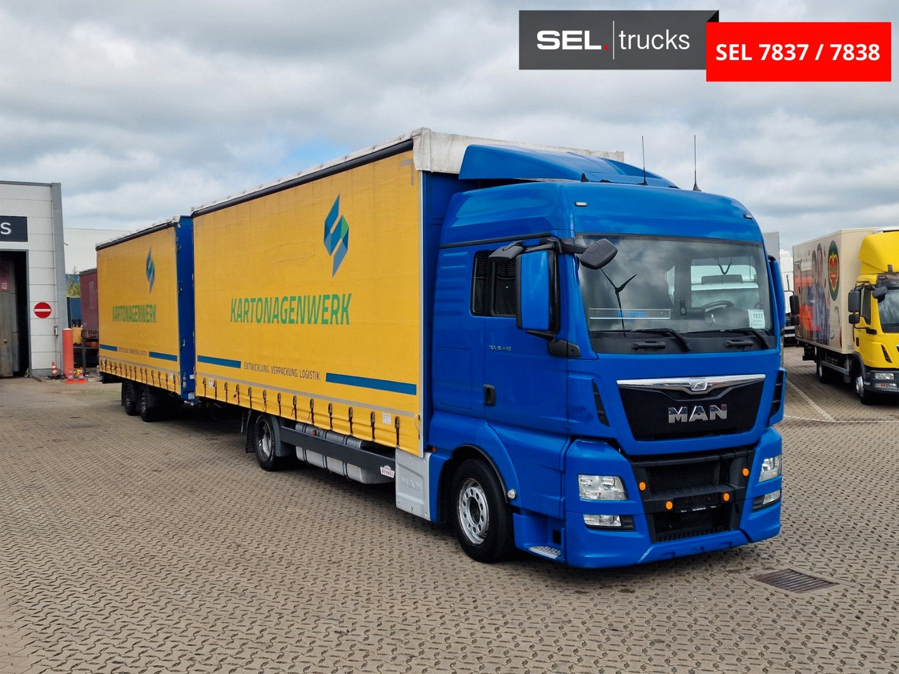 MAN TGX 18.440 4X2 LL-U/ Intarder /Hubdach/Durchlade - Camion à rideaux coulissants: photos 3 MAN TGX 18.440 4X2 LL-U/ Intarder /Hubdach/Durchlade - Camion à rideaux coulissants: photos 3