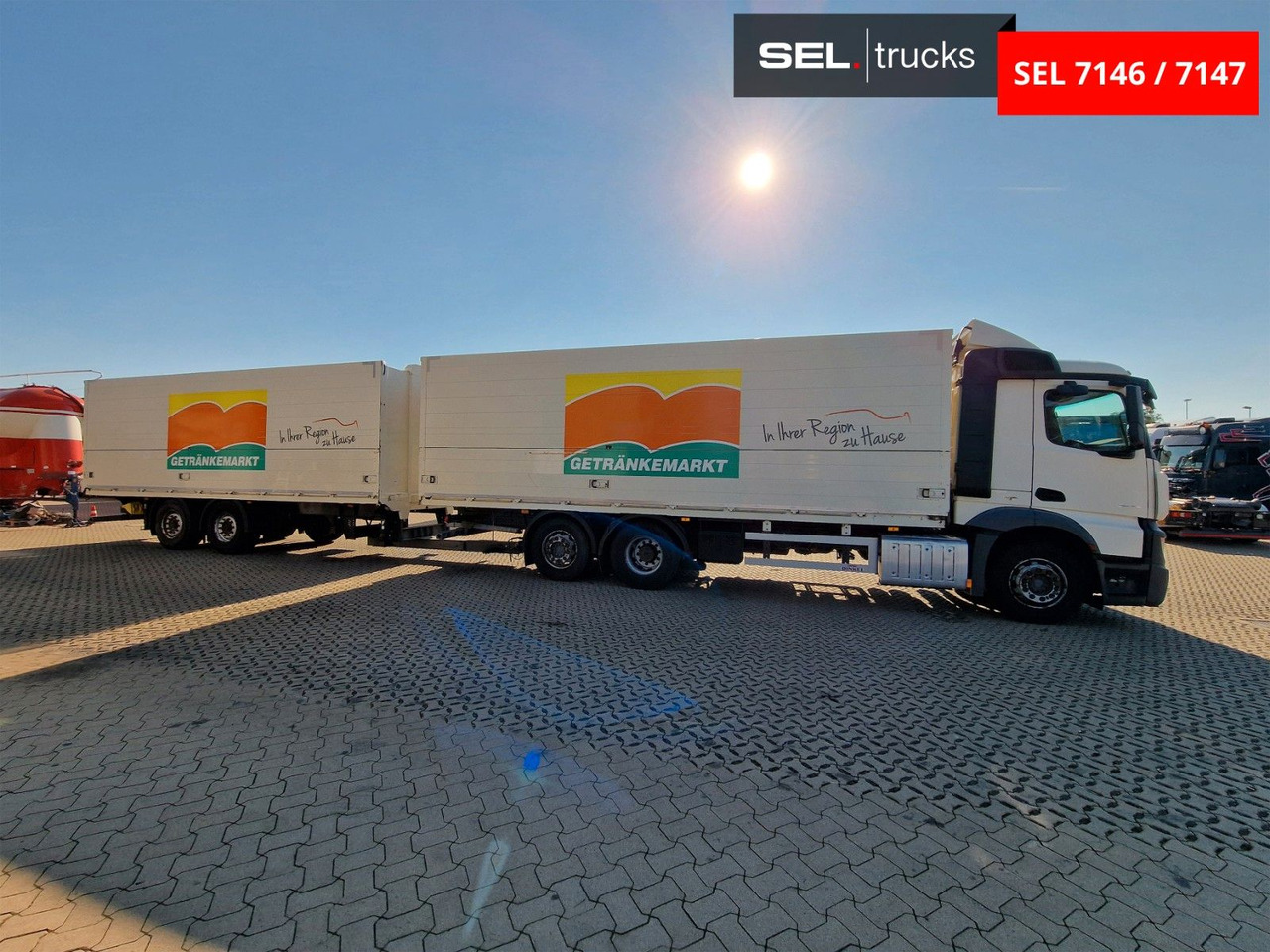 Mercedes-Benz Actros 2543 / Retarder / Lenkachse / Liftachse - Camion pour le transport de boissons: photos 4 Mercedes-Benz Actros 2543 / Retarder / Lenkachse / Liftachse - Camion pour le transport de boissons: photos 4