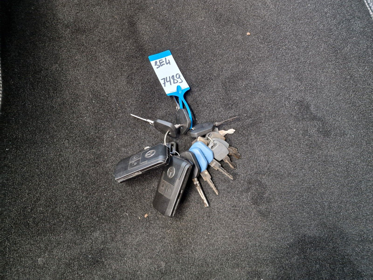 Camion à rideaux coulissants Mercedes-Benz Actros 2545 / KOMPLETT! / Alukappen / Standklima: photos 24