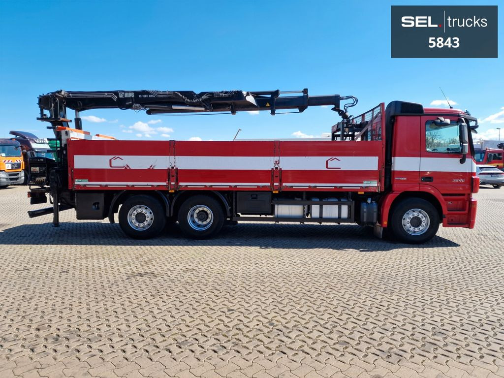 Mercedes-Benz Actros 2546 / HIAB 166K / ADC 4,1t / Lenkachse Mercedes-Benz Actros 2546 / HIAB 166K / ADC 4,1t / Lenkachse - Camion grue, Camion plateau: photos 4 Mercedes-Benz Actros 2546 / HIAB 166K / ADC 4,1t / Lenkachse Mercedes-Benz Actros 2546 / HIAB 166K / ADC 4,1t / Lenkachse - Camion grue, Camion plateau: photos 4