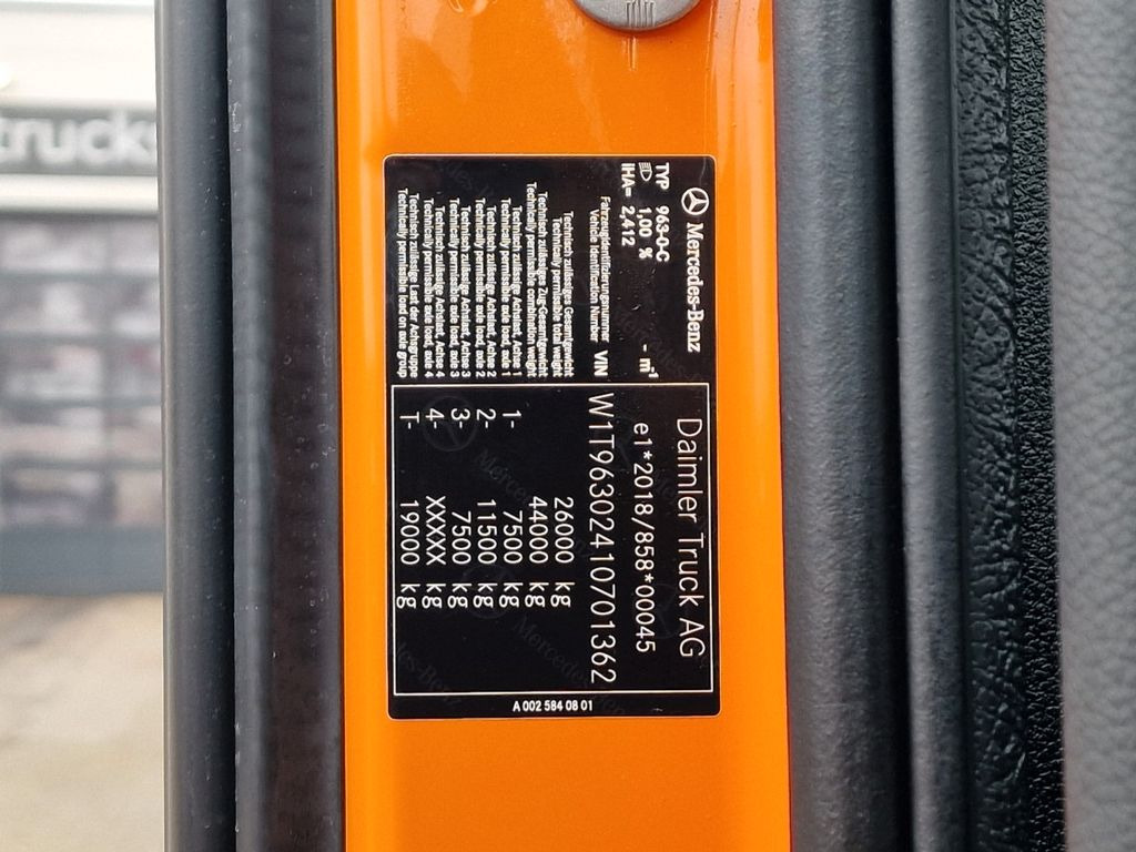 Camion à rideaux coulissants Mercedes-Benz Actros 2548 / Retarder / Aluklappen / Euro 6E Mercedes-Benz Actros 2548 / Retarder / Aluklappen / Euro 6E: photos 13