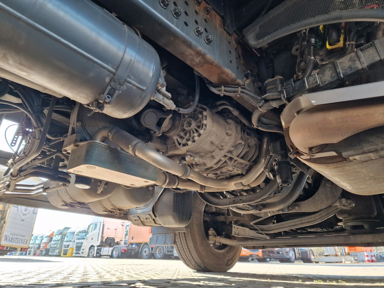Camion à rideaux coulissants Mercedes-Benz Actros 2548 / Retarder / Euro 6E / Aluklappen: photos 12