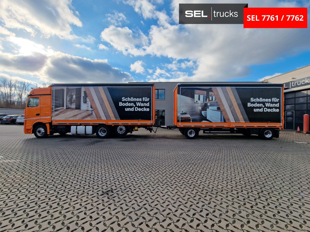 Camion à rideaux coulissants Mercedes-Benz Actros 2548 / Retarder / Euro 6E / Aluklappen: photos 8