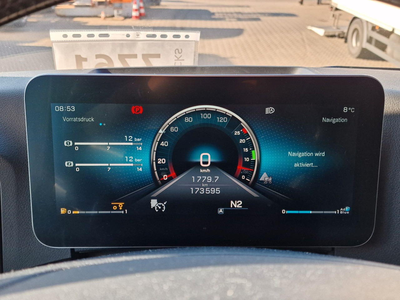 Camion à rideaux coulissants Mercedes-Benz Actros 2548 / Retarder / Euro 6E / Aluklappen: photos 23