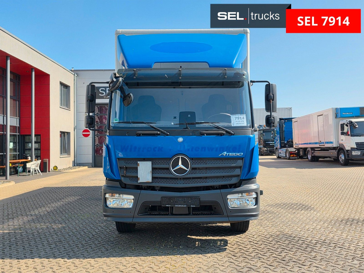 Mercedes-Benz Atego 1324 / Ladebordwand - Camion fourgon: photos 2 Mercedes-Benz Atego 1324 / Ladebordwand - Camion fourgon: photos 2
