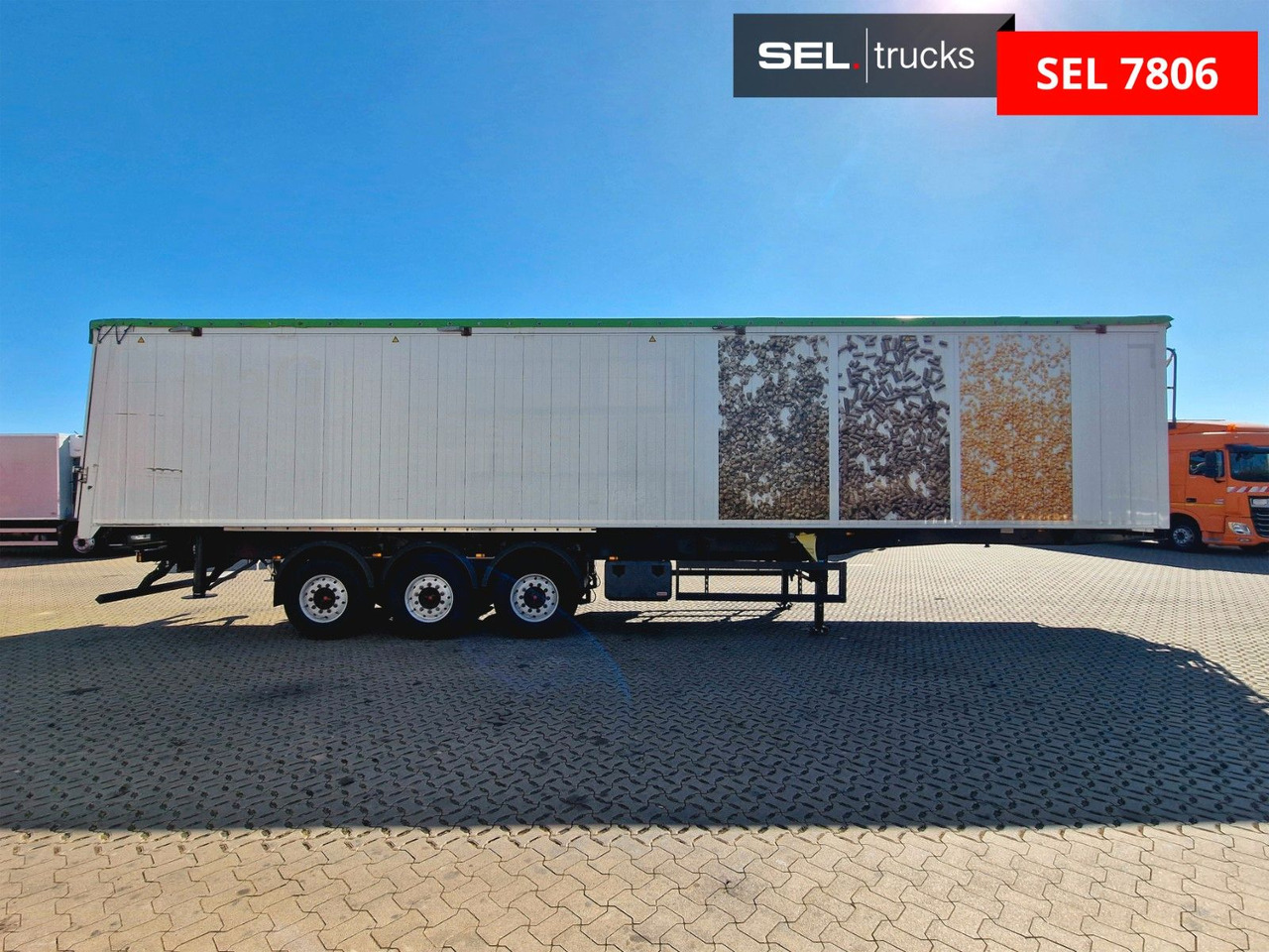 Reisch RHKS-3-AG13 / Alu-Felgen / Liftachse / 80m³ - Semi-remorque benne: photos 4 Reisch RHKS-3-AG13 / Alu-Felgen / Liftachse / 80m³ - Semi-remorque benne: photos 4