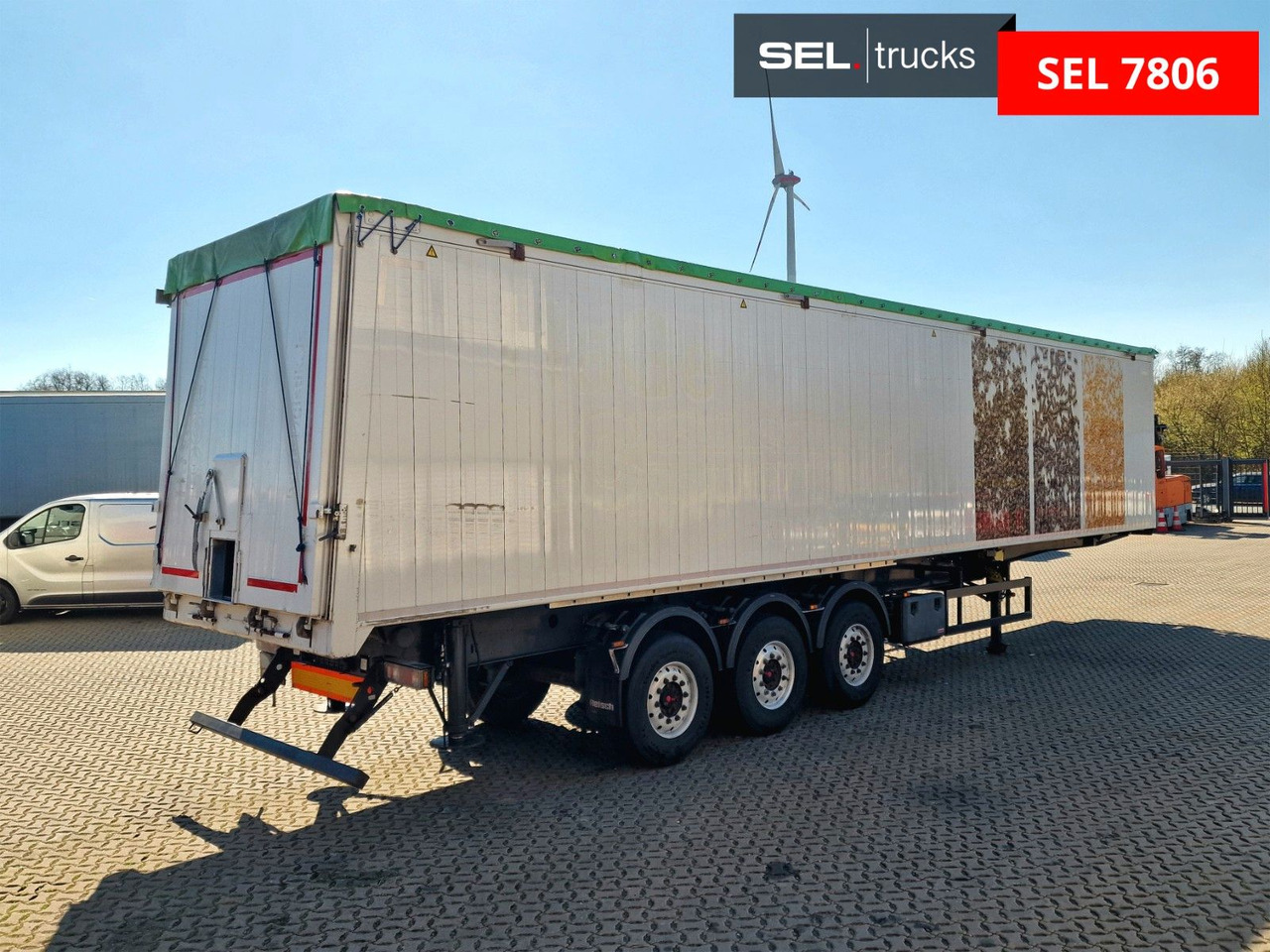 Reisch RHKS-3-AG13 / Alu-Felgen / Liftachse / 80m³ - Semi-remorque benne: photos 5 Reisch RHKS-3-AG13 / Alu-Felgen / Liftachse / 80m³ - Semi-remorque benne: photos 5