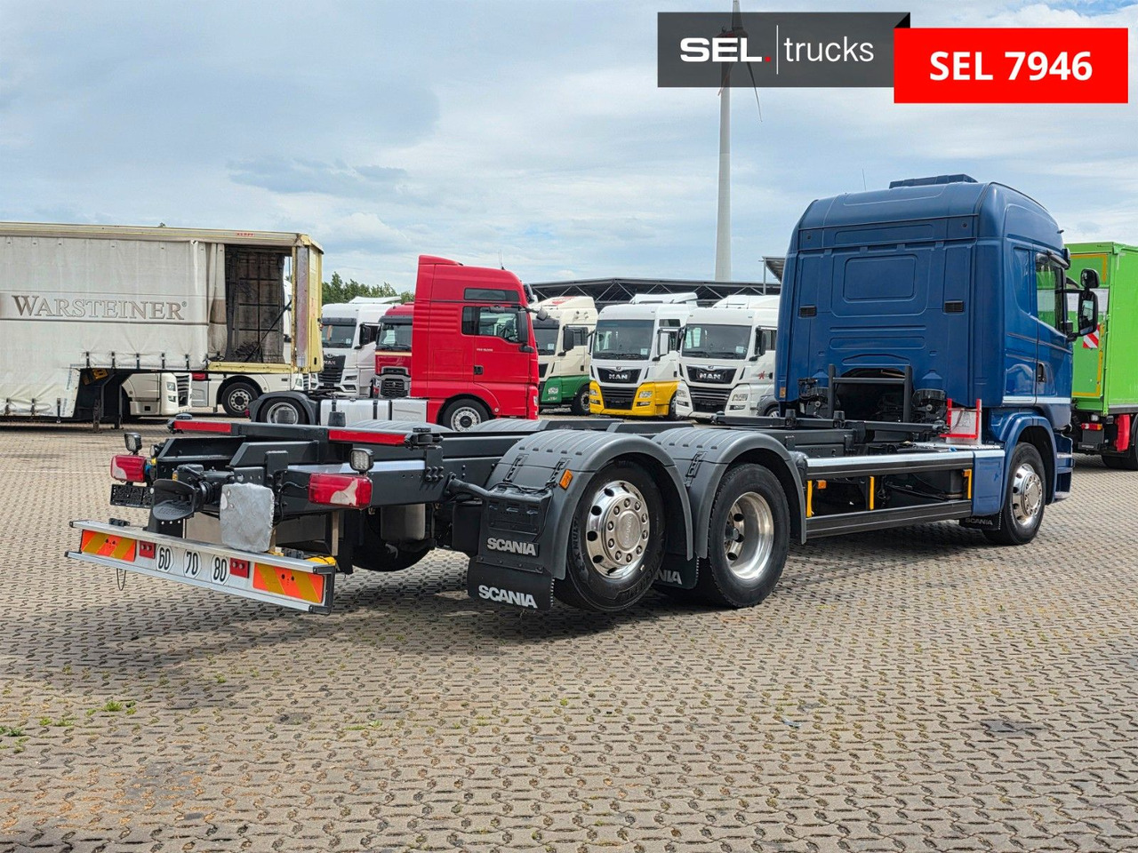 Scania G 410 LB6X2*4MNB / Retarder/PTO/ADR/Lenkachse - Camion porte-conteneur/ Caisse mobile: photos 5 Scania G 410 LB6X2*4MNB / Retarder/PTO/ADR/Lenkachse - Camion porte-conteneur/ Caisse mobile: photos 5