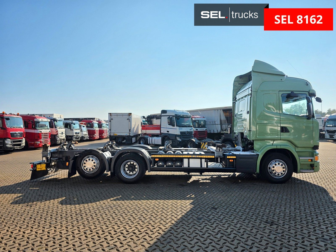 Scania R 450 LB6X2MNB / Retarder / STandklima - Camion porte-conteneur/ Caisse mobile: photos 4 Scania R 450 LB6X2MNB / Retarder / STandklima - Camion porte-conteneur/ Caisse mobile: photos 4