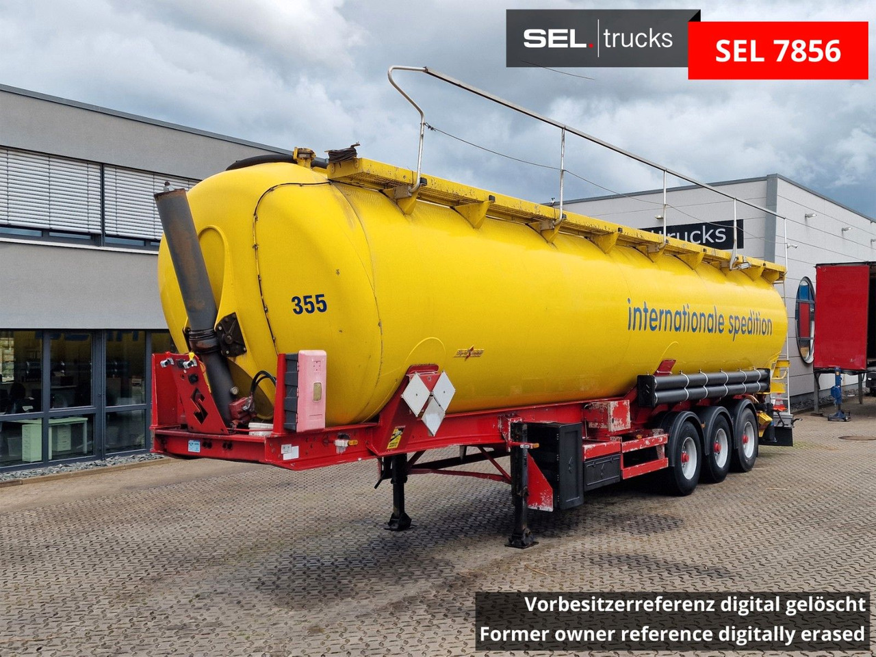 Spitzer SK2766 CAL GGVS / Kippsilo / 66m3 / ADR AT - Citerne pulvérulente: photos 1 Spitzer SK2766 CAL GGVS / Kippsilo / 66m3 / ADR AT - Citerne pulvérulente: photos 1