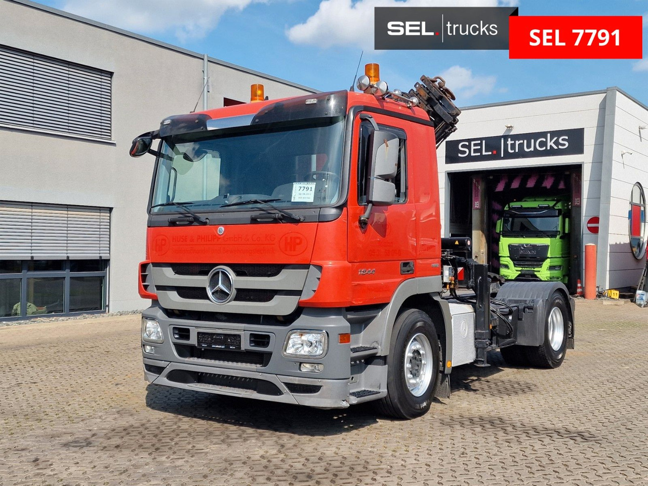 Mercedes-Benz Actros 1844 / Retarder / Fernbedienung / Atlas - Tracteur routier: photos 1 Mercedes-Benz Actros 1844 / Retarder / Fernbedienung / Atlas - Tracteur routier: photos 1