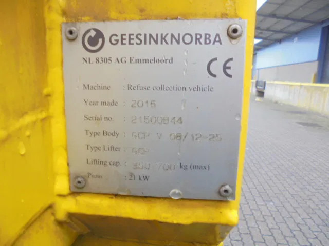 Benne à ordures ménagères DAF CF 290 NL TRUCK APK 06-26: photos 12