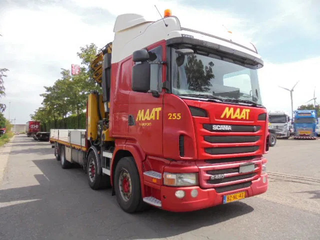 Scania R480 8X2 RETARDER - Camion fourgon, Camion grue: photos 4 Scania R480 8X2 RETARDER - Camion fourgon, Camion grue: photos 4