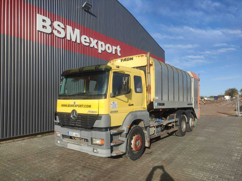 Mercedes-Benz 2528 Atego - Benne à ordures ménagères: photos 1 Mercedes-Benz 2528 Atego - Benne à ordures ménagères: photos 1