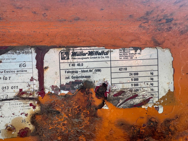 Remorque porte-engin surbaissée Müller-Mitteltal: photos 20
