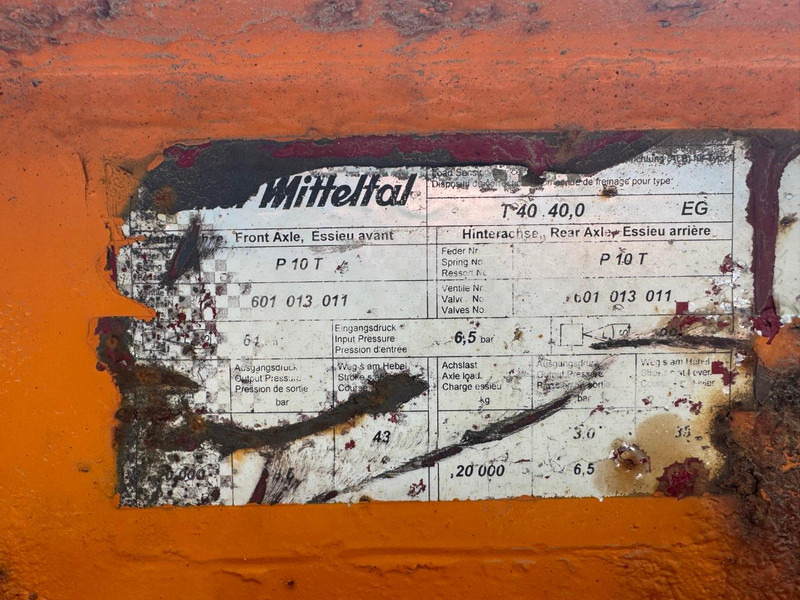 Remorque porte-engin surbaissée Müller-Mitteltal: photos 19