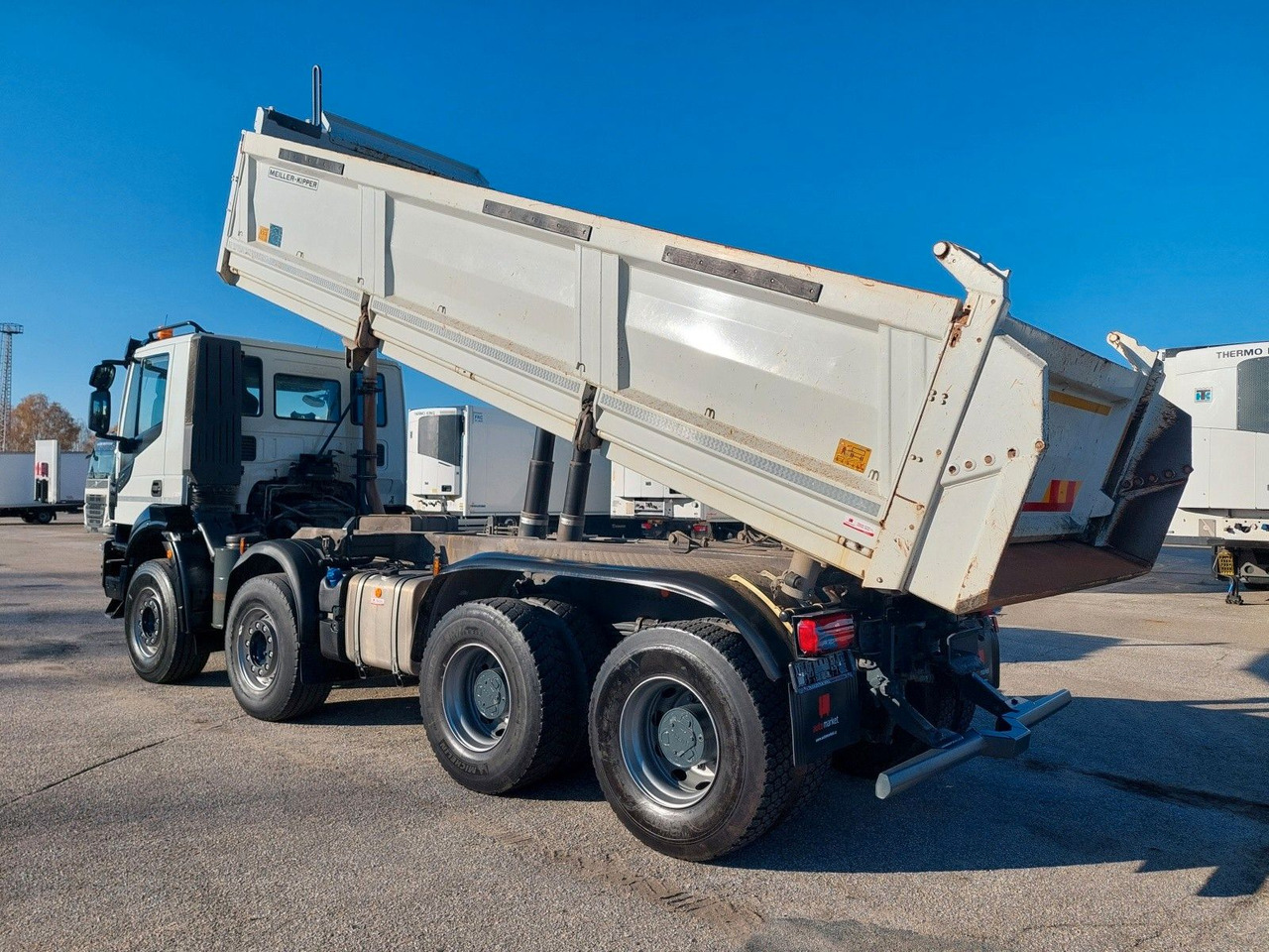 Iveco AD340X480 X-Way Bordmatic Meiller 8x4 - Camion benne: photos 3 Iveco AD340X480 X-Way Bordmatic Meiller 8x4 - Camion benne: photos 3