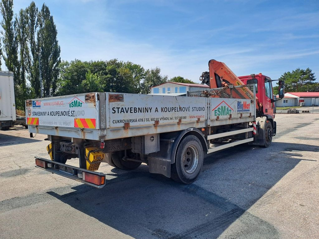 Camion plateau, Camion grue Iveco EuroCargo ML 180E21 Kran PKK12500: photos 20