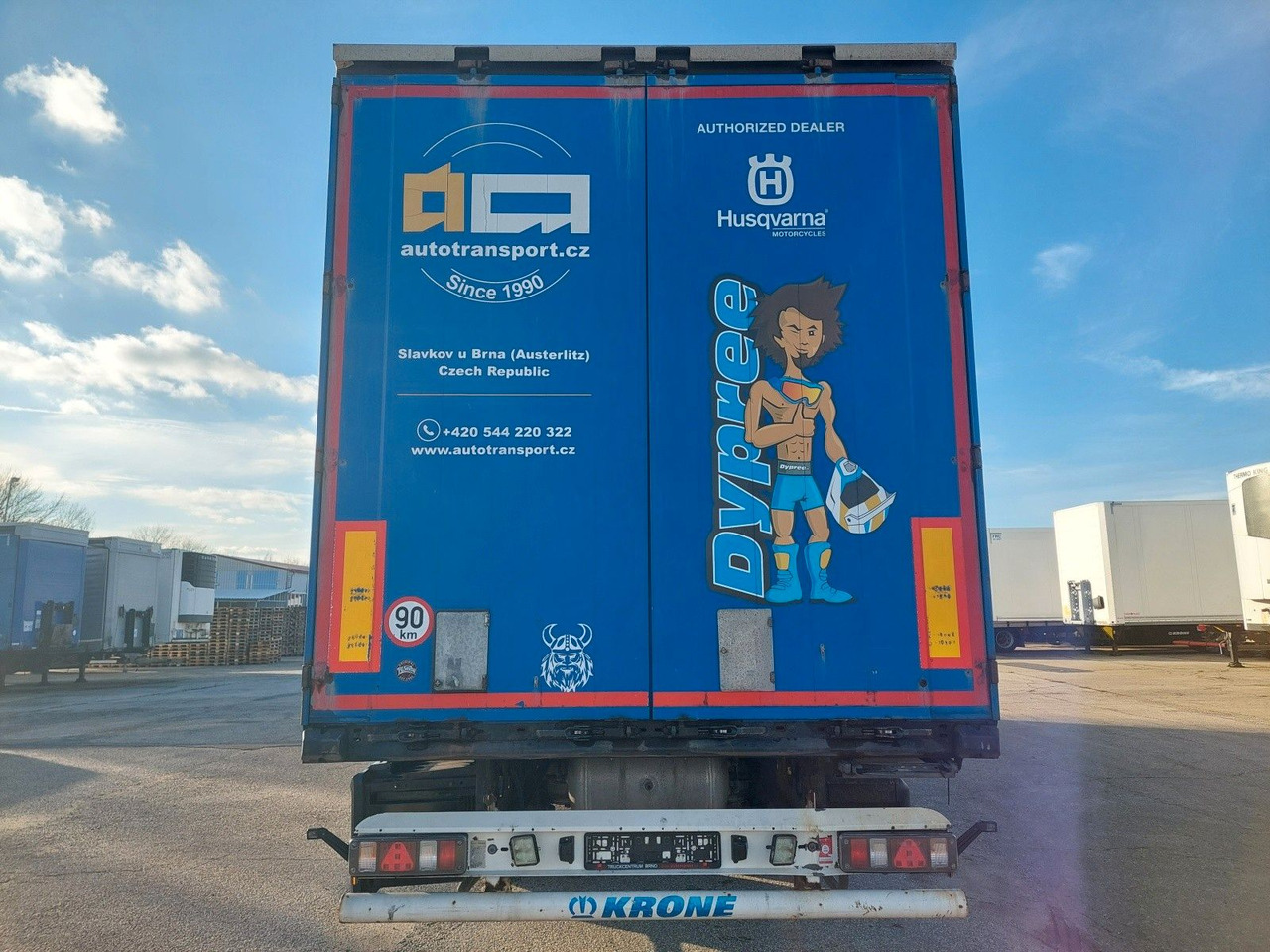 Krone SD Standard Coil Mulde lenkbare Hinterachse - Semi-remorque rideaux coulissants: photos 5 Krone SD Standard Coil Mulde lenkbare Hinterachse - Semi-remorque rideaux coulissants: photos 5