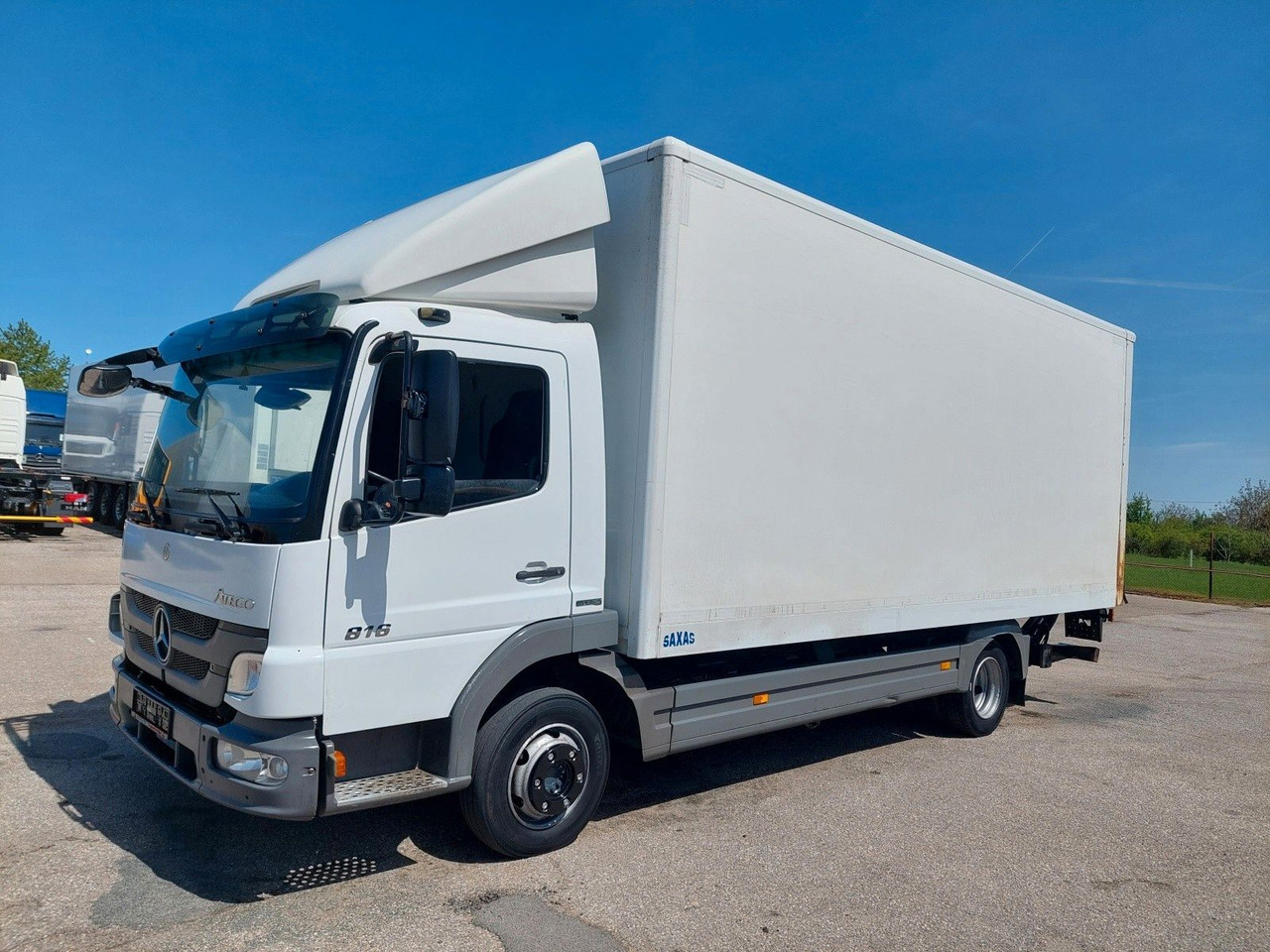 Mercedes-Benz Atego 816 4x2 - Fourgon grand volume: photos 1 Mercedes-Benz Atego 816 4x2 - Fourgon grand volume: photos 1