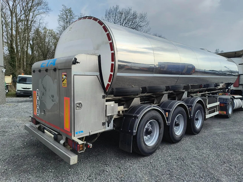 ETA 29000L INSULATED INOX TANK - 1 COMP - PUMP - Semi-remorque citerne: photos 5 ETA 29000L INSULATED INOX TANK - 1 COMP - PUMP - Semi-remorque citerne: photos 5