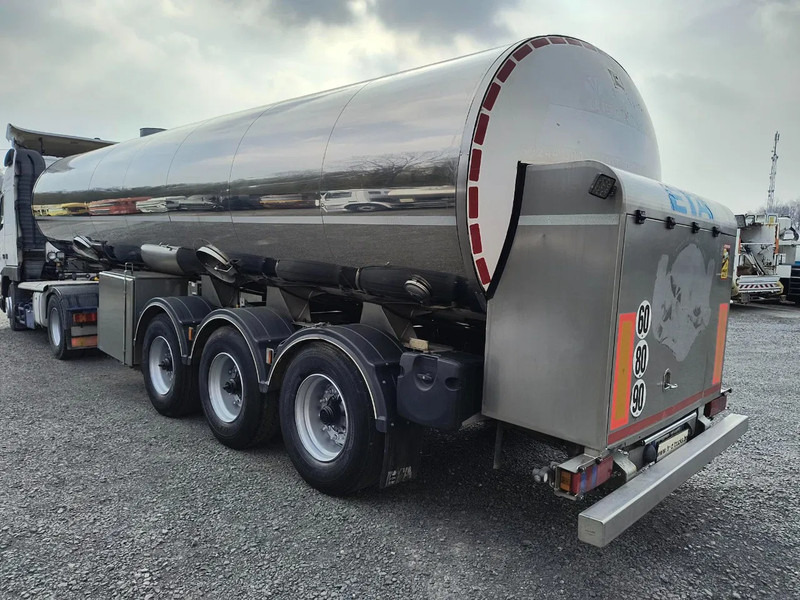 ETA 29000L INSULATED INOX TANK - 1 COMP - PUMP - Semi-remorque citerne: photos 3 ETA 29000L INSULATED INOX TANK - 1 COMP - PUMP - Semi-remorque citerne: photos 3